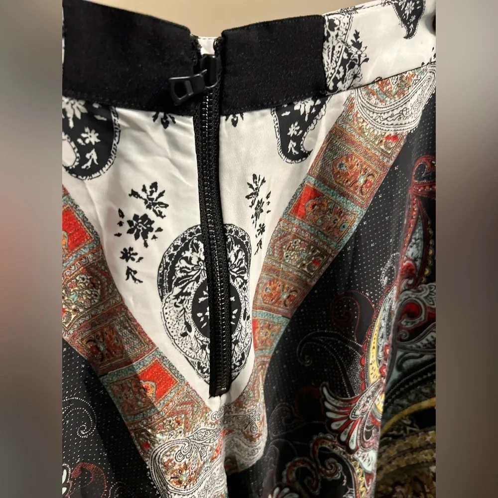 Alice + Olivia Boho Wide Leg Palazzo Pants Size 2